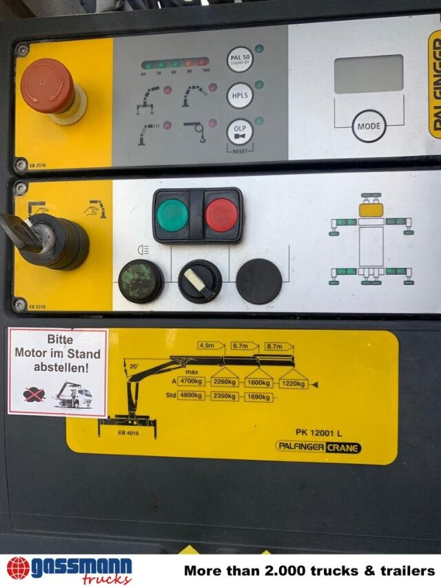 Palfinger PK 12001 L, 8.7m - 1.220 kg, Hochstand, - Grua para camião para Camião: foto 5 Palfinger PK 12001 L, 8.7m - 1.220 kg, Hochstand, - Grua para camião para Camião: foto 5