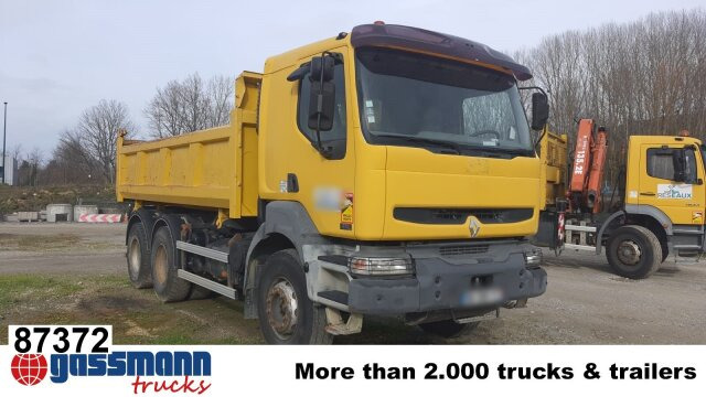 Renault Kerax 380.26 6x4, Bordmatik links - Camião basculante: foto 1 Renault Kerax 380.26 6x4, Bordmatik links - Camião basculante: foto 1