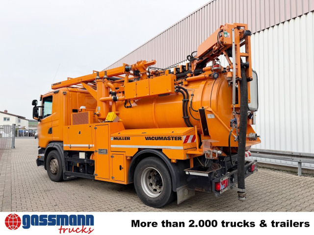 Scania G 320 4x2, Müller Vacumaster ca. 5,5m³, Funk - Varredora urbana: foto 3 Scania G 320 4x2, Müller Vacumaster ca. 5,5m³, Funk - Varredora urbana: foto 3