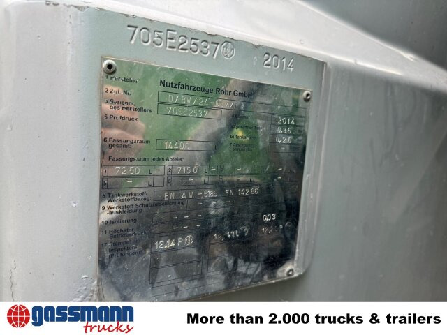 Scania R450 4x2, Retarder, ADR, Rohr Tank, ca. 14400l - Camião cisterna: foto 5 Scania R450 4x2, Retarder, ADR, Rohr Tank, ca. 14400l - Camião cisterna: foto 5
