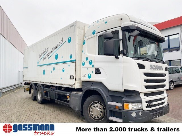 Camião furgão Scania R450 LB 6x2-4 Getränkekoffer, Retarder,: foto 11