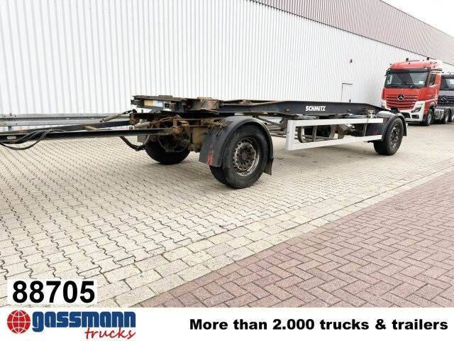 Schmitz Cargobull ACF 18 S Schlittenabroller - Reboque ampliroll/ Multibenne: foto 1 Schmitz Cargobull ACF 18 S Schlittenabroller - Reboque ampliroll/ Multibenne: foto 1