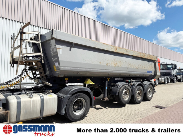 Schmitz Cargobull SKI 24 SL 7.2, Stahlmulde ca. 24m³, Liftachse - Semi-reboque basculante: foto 3 Schmitz Cargobull SKI 24 SL 7.2, Stahlmulde ca. 24m³, Liftachse - Semi-reboque basculante: foto 3