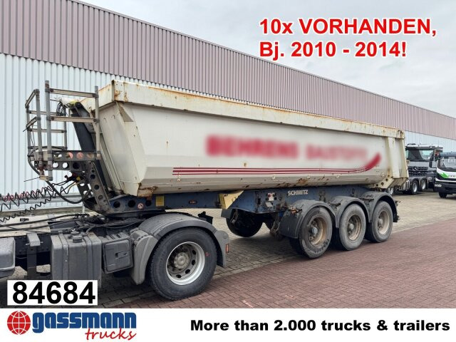 Schmitz Cargobull SKI 24 SL 7.2, Stahlmulde ca. 24m³, Liftachse - Semi-reboque basculante: foto 1 Schmitz Cargobull SKI 24 SL 7.2, Stahlmulde ca. 24m³, Liftachse - Semi-reboque basculante: foto 1