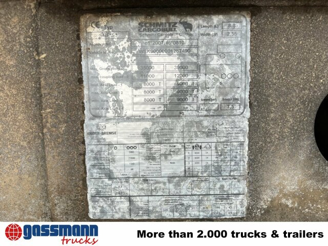 Schmitz Cargobull SKI 24 SL 7.2, Stahlmulde ca. 27m³, Liftachse - Semi-reboque basculante: foto 3 Schmitz Cargobull SKI 24 SL 7.2, Stahlmulde ca. 27m³, Liftachse - Semi-reboque basculante: foto 3