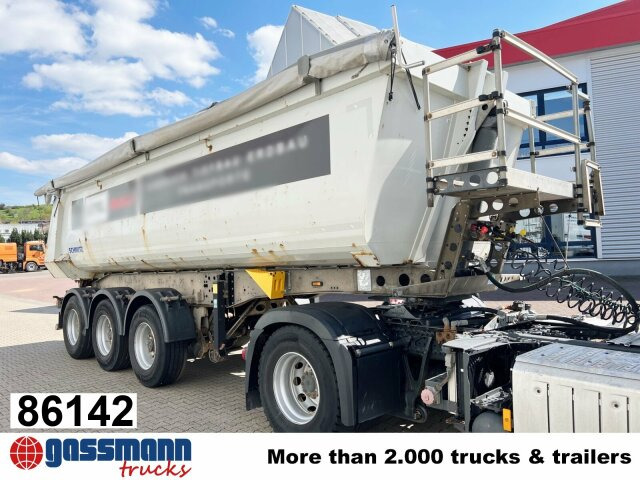 Schmitz Cargobull SKI 24 SL 7.2, Stahlmulde ca. 27m³, Liftachse - Semi-reboque basculante: foto 1 Schmitz Cargobull SKI 24 SL 7.2, Stahlmulde ca. 27m³, Liftachse - Semi-reboque basculante: foto 1