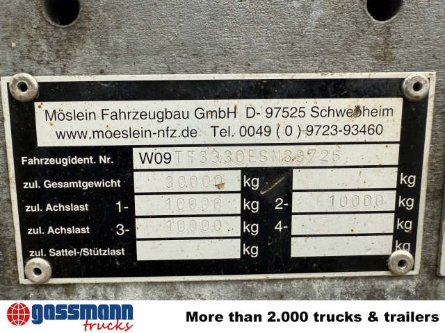 TF 3 Schwebheim, Verzinkt, hydr. Rampen, Verbr. - Reboque baixa: foto 4 TF 3 Schwebheim, Verzinkt, hydr. Rampen, Verbr. - Reboque baixa: foto 4