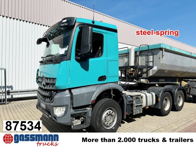 Mercedes-Benz Arocs 3343 S 6x4, Full Steel, 3x Vorhanden! - Tractor: foto 1 Mercedes-Benz Arocs 3343 S 6x4, Full Steel, 3x Vorhanden! - Tractor: foto 1