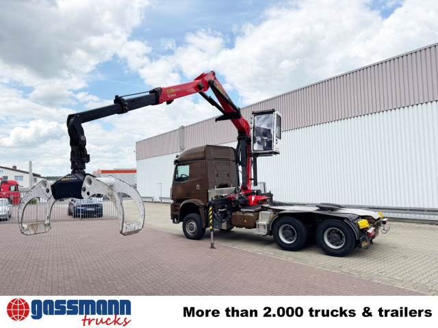 Tractor Mercedes-Benz Arocs 3351 LS 6x6, Grounder, MirrorCam, Navi,: foto 9