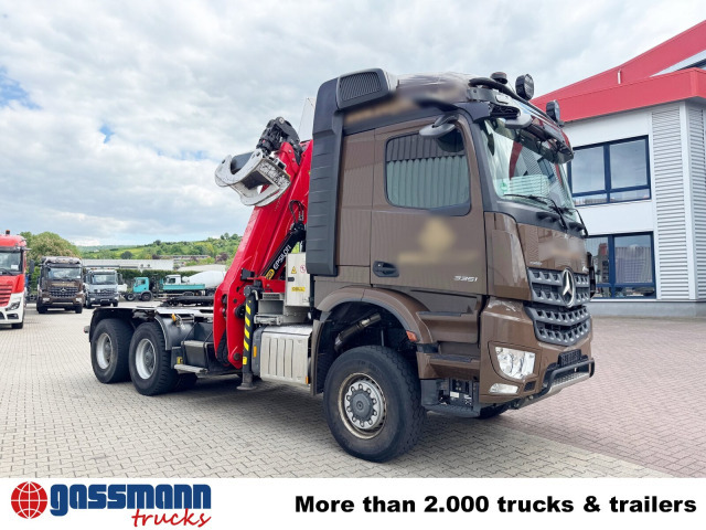 Tractor Mercedes-Benz Arocs 3351 LS 6x6, Grounder, MirrorCam, Navi,: foto 12