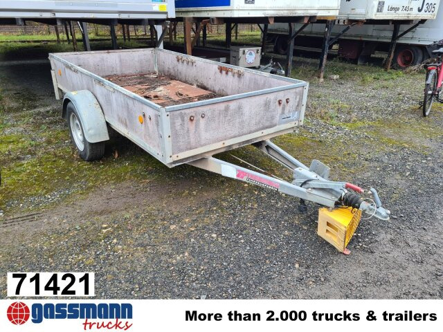 Trebbiner TREBBINER FAHRZEUGWERK, 1.500 kg - Reboque plataforma/ Caixa aberta: foto 1 Trebbiner TREBBINER FAHRZEUGWERK, 1.500 kg - Reboque plataforma/ Caixa aberta: foto 1