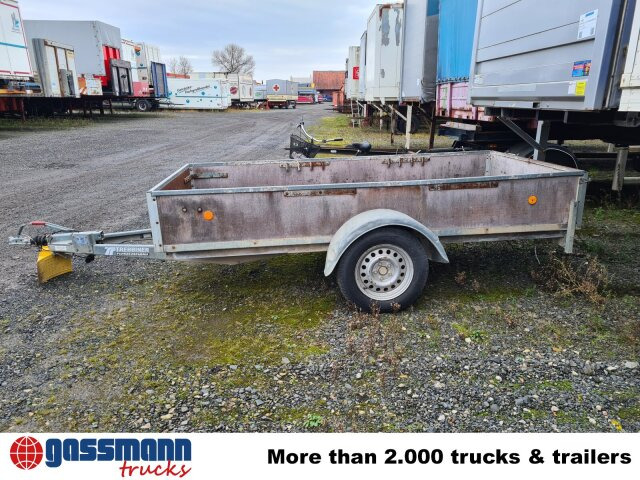 Trebbiner TREBBINER FAHRZEUGWERK, 1.500 kg - Reboque plataforma/ Caixa aberta: foto 4 Trebbiner TREBBINER FAHRZEUGWERK, 1.500 kg - Reboque plataforma/ Caixa aberta: foto 4