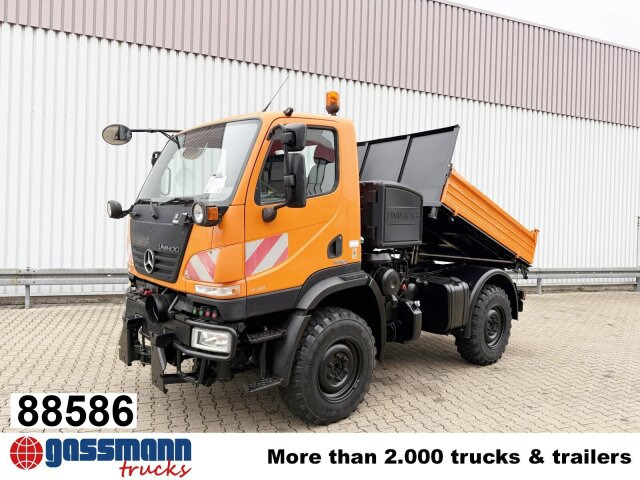 Unimog U 20 4x4, Kipper, Zapfwelle, - Veículo comercial: foto 1 Unimog U 20 4x4, Kipper, Zapfwelle, - Veículo comercial: foto 1