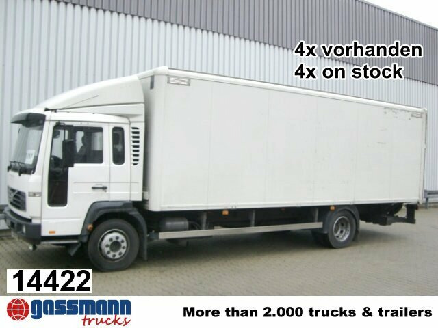 Volvo FL 6-12 4x2, 4x vorhanden! - Camião furgão: foto 1 Volvo FL 6-12 4x2, 4x vorhanden! - Camião furgão: foto 1