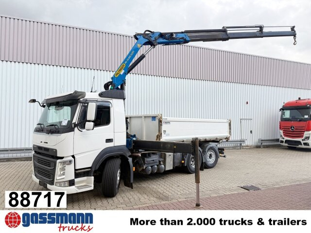 Volvo FM 460 6x2, Lenk-/Liftachse, Alu-Bordwände, - Camião basculante, Camião grua: foto 1 Volvo FM 460 6x2, Lenk-/Liftachse, Alu-Bordwände, - Camião basculante, Camião grua: foto 1
