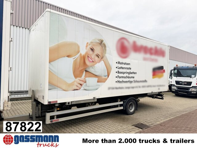 WEKA ZAA-WA-7.75-1X10, Verzinkt - Reboque transportador de contêineres/ Caixa móvel: foto 1 WEKA ZAA-WA-7.75-1X10, Verzinkt - Reboque transportador de contêineres/ Caixa móvel: foto 1