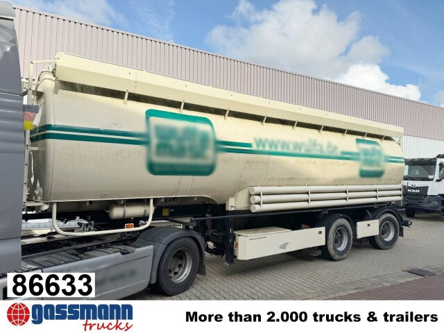 Welgro 97WSL 33-24 Siloauflieger, Lenkachse, 8 - Semi-reboque silo: foto 1 Welgro 97WSL 33-24 Siloauflieger, Lenkachse, 8 - Semi-reboque silo: foto 1