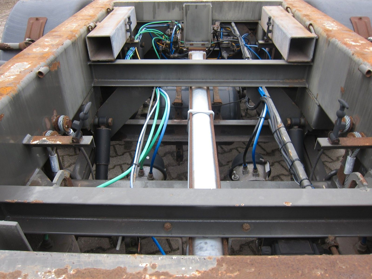 Semi-reboque transportador de contêineres/ Caixa móvel Renders Euro 902 Multi All connections 2xExtendable BPW: foto 9