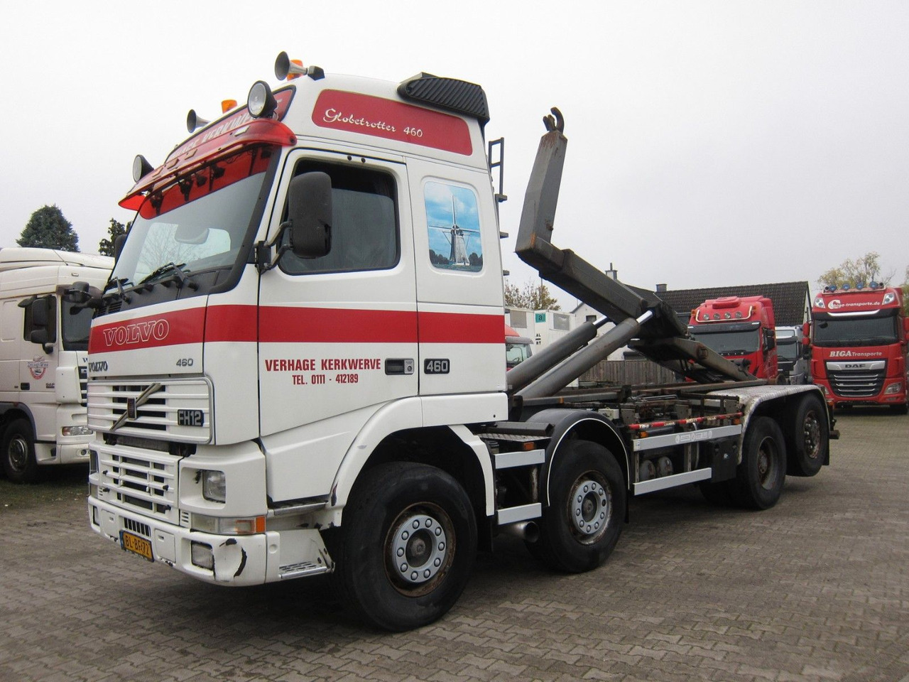 Volvo FH 460 Globe 8X2 Haken 25T Manual Ap-Achse - Camião polibenne: foto 1 Volvo FH 460 Globe 8X2 Haken 25T Manual Ap-Achse - Camião polibenne: foto 1