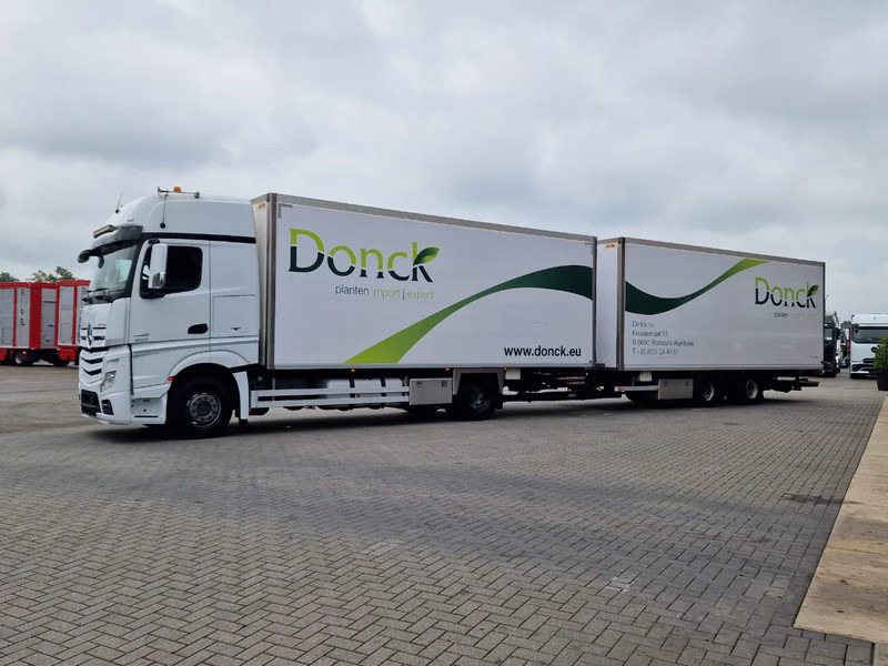 Mercedes-Benz Actros 1942 4x2 - Box with Loadlift - Full air + Pacton Trailer Loadlift - Heating system - Camião furgão: foto 3 Mercedes-Benz Actros 1942 4x2 - Box with Loadlift - Full air + Pacton Trailer Loadlift - Heating system - Camião furgão: foto 3