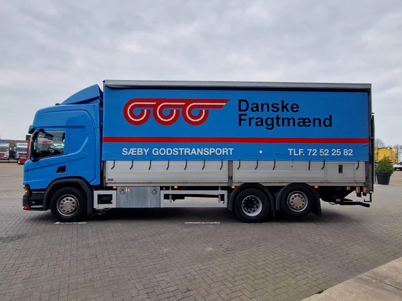 Scania P450 Highline 6x2*4 - Zepro loadlift - Steering axle - 5.15 WB - Full air - - Camião de lona: foto 4 Scania P450 Highline 6x2*4 - Zepro loadlift - Steering axle - 5.15 WB - Full air - - Camião de lona: foto 4