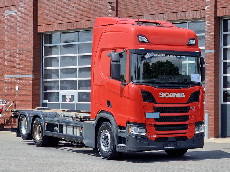 Scania R500 NGS Highline 6x2 - BDF - 495 WB - Retarder - Full air - Camião transportador de contêineres/ Caixa móvel: foto 1 Scania R500 NGS Highline 6x2 - BDF - 495 WB - Retarder - Full air - Camião transportador de contêineres/ Caixa móvel: foto 1