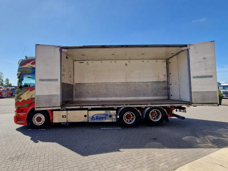 Scania R580 V8 Topline 6x2 - Box with sidedoors - Retarder - Full air - 4.55WB - Camião furgão: foto 5 Scania R580 V8 Topline 6x2 - Box with sidedoors - Retarder - Full air - 4.55WB - Camião furgão: foto 5