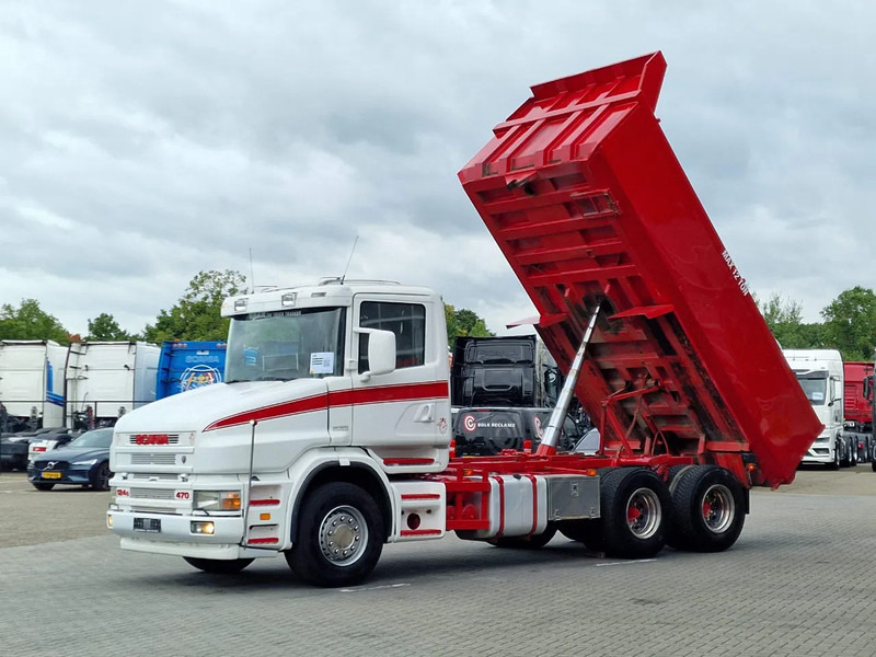 Scania T124-470 6x2 - Tipper - Manual gearbox - Full steel - Robson Drive - New Engine - Torpedo/Hauber - Camião basculante: foto 4 Scania T124-470 6x2 - Tipper - Manual gearbox - Full steel - Robson Drive - New Engine - Torpedo/Hauber - Camião basculante: foto 4