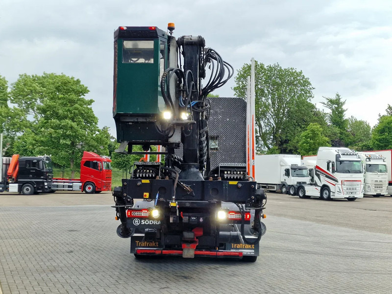 Camião de transporte de madeira, Camião grua Volvo FH 13.540 6x4 - HIAB / Loglift F125Z 80 Crane - Krane - Grua year 2019: foto 8