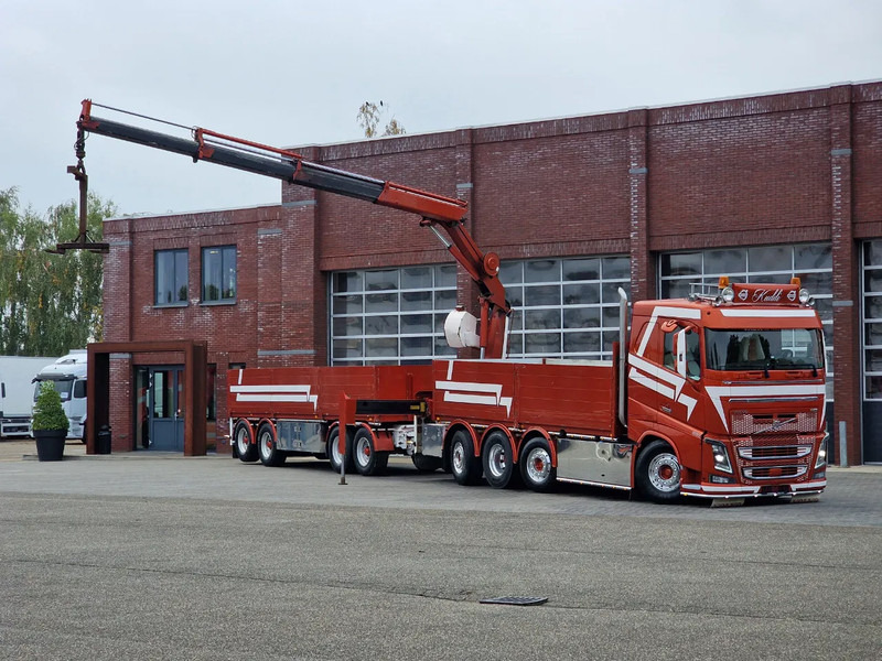 Volvo FH 16.750 8x2*6 - Palfinger PK15002 Crane/Grua - Show truck + Trailer - - Camião grua: foto 1 Volvo FH 16.750 8x2*6 - Palfinger PK15002 Crane/Grua - Show truck + Trailer - - Camião grua: foto 1
