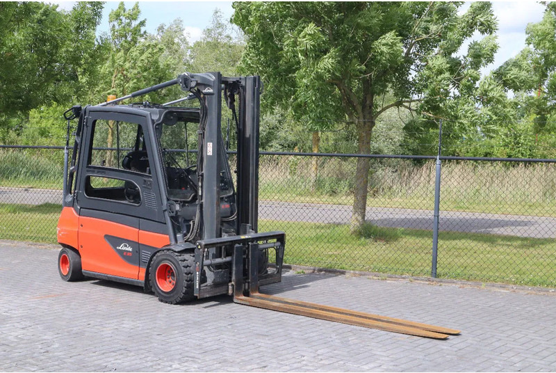 Linde E35 L-01 | DUPLEX | SIDESHIFT | POSITIONERS | LOW HOURS - Empilhador elétrico: foto 5 Linde E35 L-01 | DUPLEX | SIDESHIFT | POSITIONERS | LOW HOURS - Empilhador elétrico: foto 5