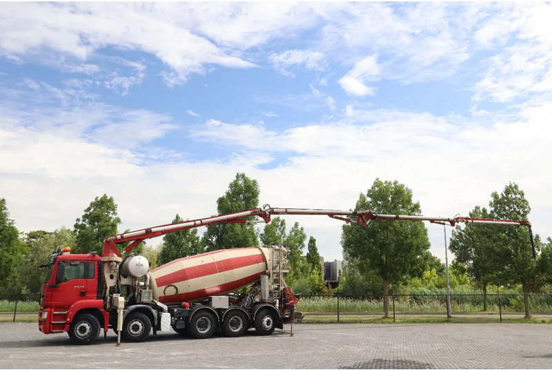 MAN TGS 50.440 | 10X4*6 | SARAKA 28 METER | 8M3 MIXER - Camião betoneira: foto 2 MAN TGS 50.440 | 10X4*6 | SARAKA 28 METER | 8M3 MIXER - Camião betoneira: foto 2