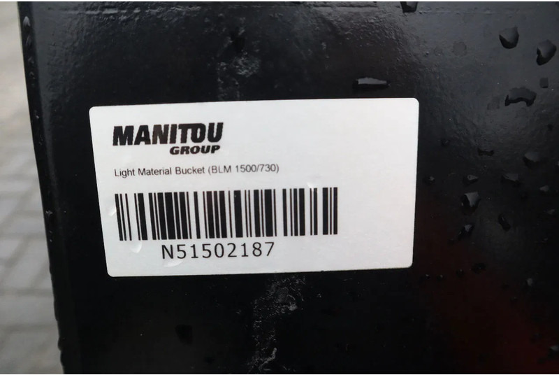 Locação financeira de Manitou MLA 5-50 H | BUCKET | QUICK COUPLER | NEW UNUSED Manitou MLA 5-50 H | BUCKET | QUICK COUPLER | NEW UNUSED: foto 19