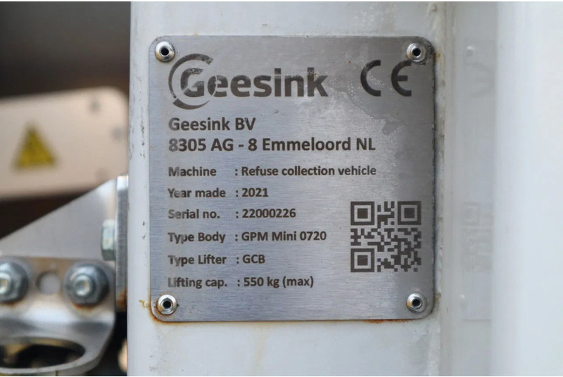 Caminhão de lixo Mercedes-Benz Atego 1313 | FULL ELECTRIC | GEESINK | EXCELLENT CONDITION: foto 19 Caminhão de lixo Mercedes-Benz Atego 1313 | FULL ELECTRIC | GEESINK | EXCELLENT CONDITION: foto 19