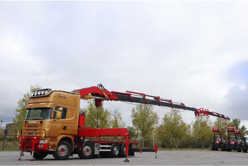 Scania R164-580 V8 8X2 | COPMA 990 | JIB | 6+4 EXT | WINCH | REMOTE - Camião grua: foto 2 Scania R164-580 V8 8X2 | COPMA 990 | JIB | 6+4 EXT | WINCH | REMOTE - Camião grua: foto 2