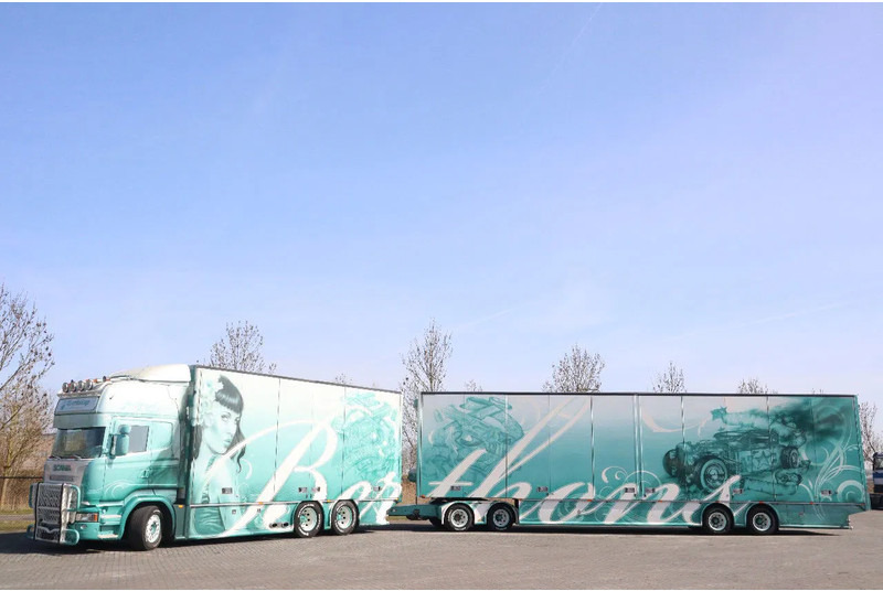 Scania R560 V8 R560 | BERTHONS HOT ROD | CUSTOM SPECIAL TRUCK - Semi-reboque furgão: foto 2 Scania R560 V8 R560 | BERTHONS HOT ROD | CUSTOM SPECIAL TRUCK - Semi-reboque furgão: foto 2