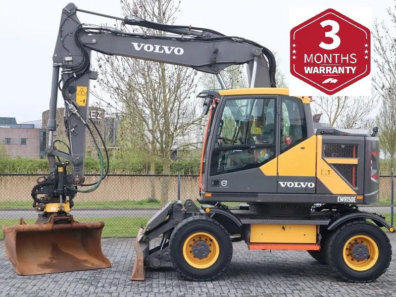 Volvo EWR 150 E | ROTOTILT | BUCKET | TRAILER HYDR - Escavadeira de rodas: foto 1 Volvo EWR 150 E | ROTOTILT | BUCKET | TRAILER HYDR - Escavadeira de rodas: foto 1