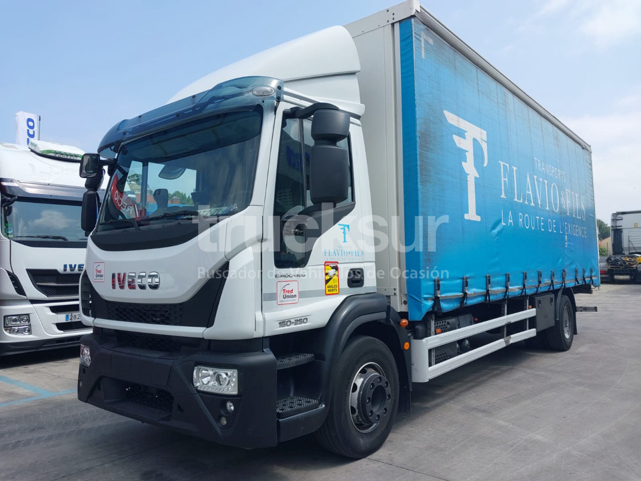 IVECO EUROCARGO ML160-250 - Camião de lona: foto 1 IVECO EUROCARGO ML160-250 - Camião de lona: foto 1