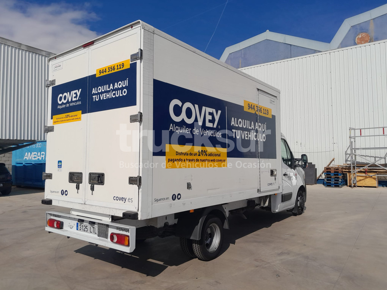 RENAULT 165.35 GV - Carrinha de contentor: foto 3 RENAULT 165.35 GV - Carrinha de contentor: foto 3