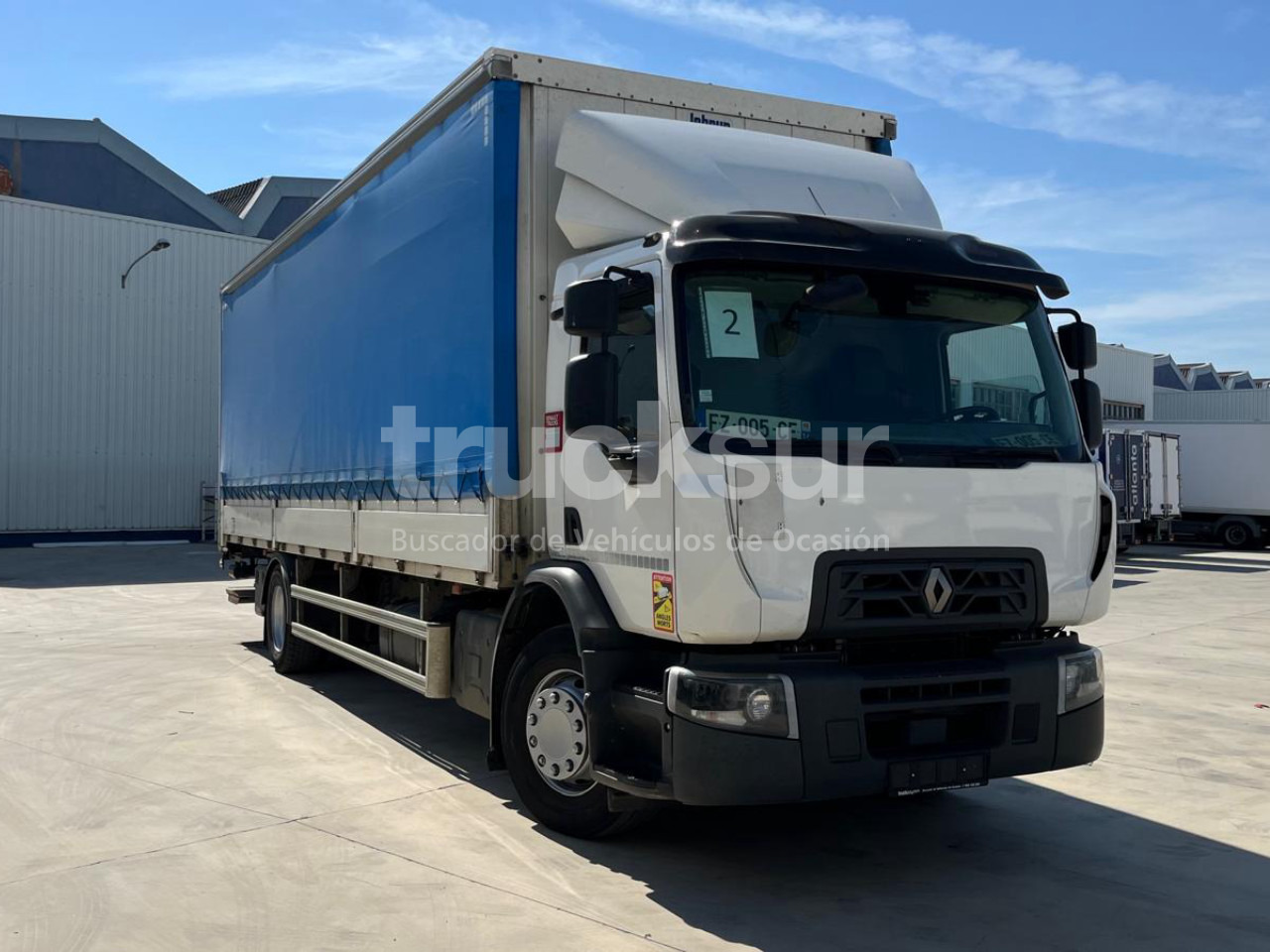 RENAULT D18.320 - Camião de lona: foto 2 RENAULT D18.320 - Camião de lona: foto 2