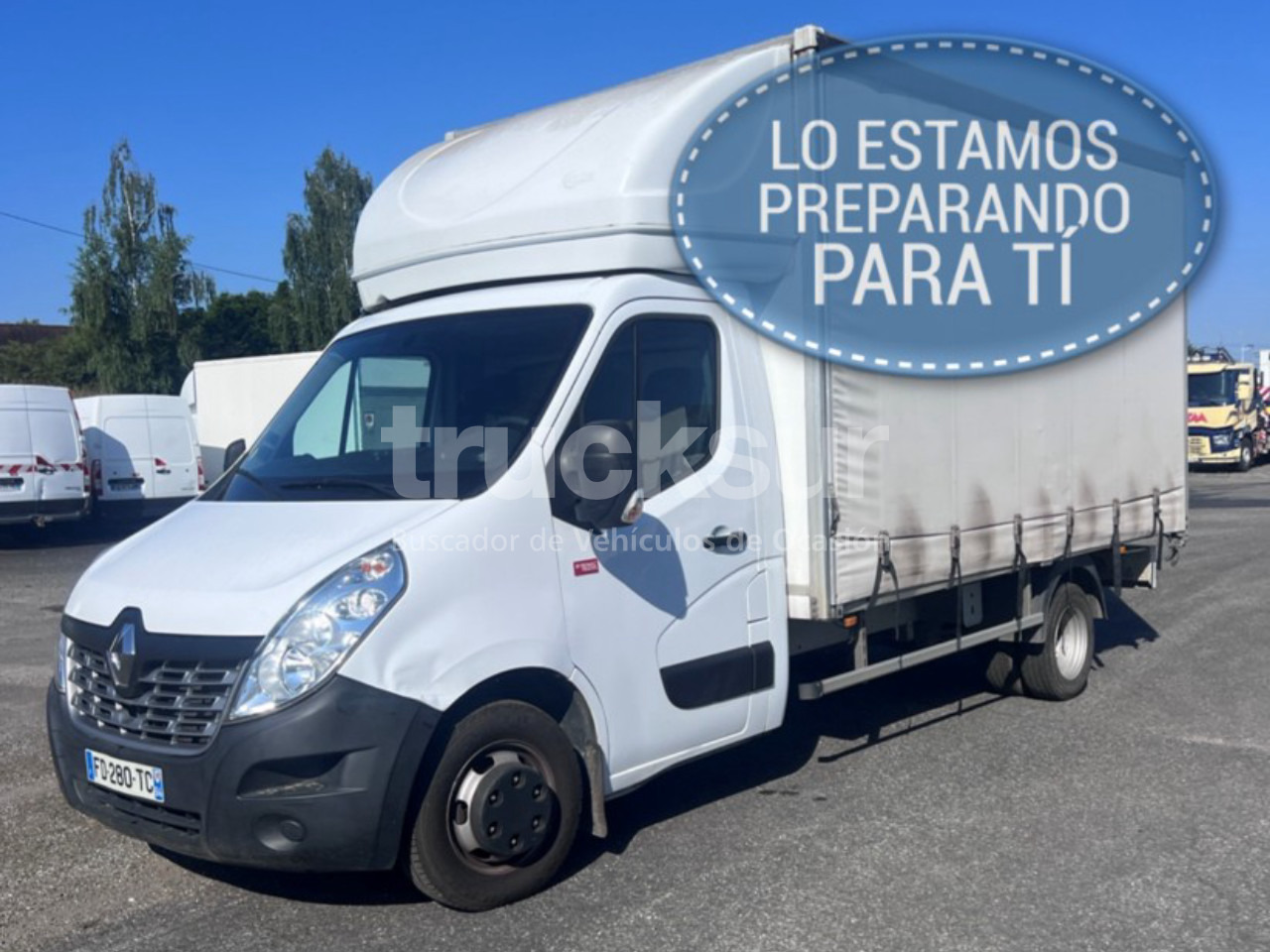 RENAULT MASTER 145.35 LONA - Carrinha de contentor: foto 1 RENAULT MASTER 145.35 LONA - Carrinha de contentor: foto 1