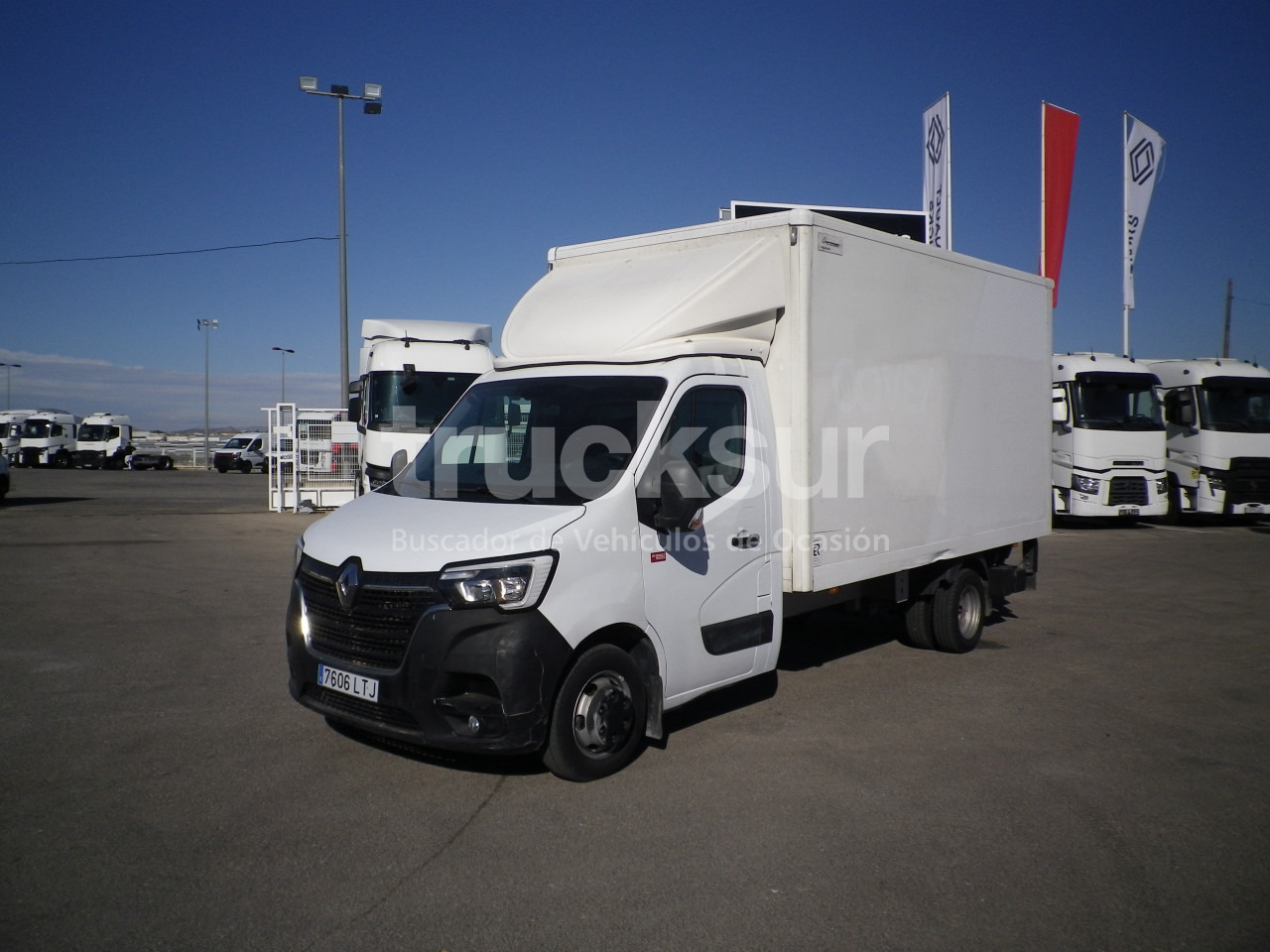 RENAULT MASTER 165.35 GV - Carrinha de contentor: foto 1 RENAULT MASTER 165.35 GV - Carrinha de contentor: foto 1