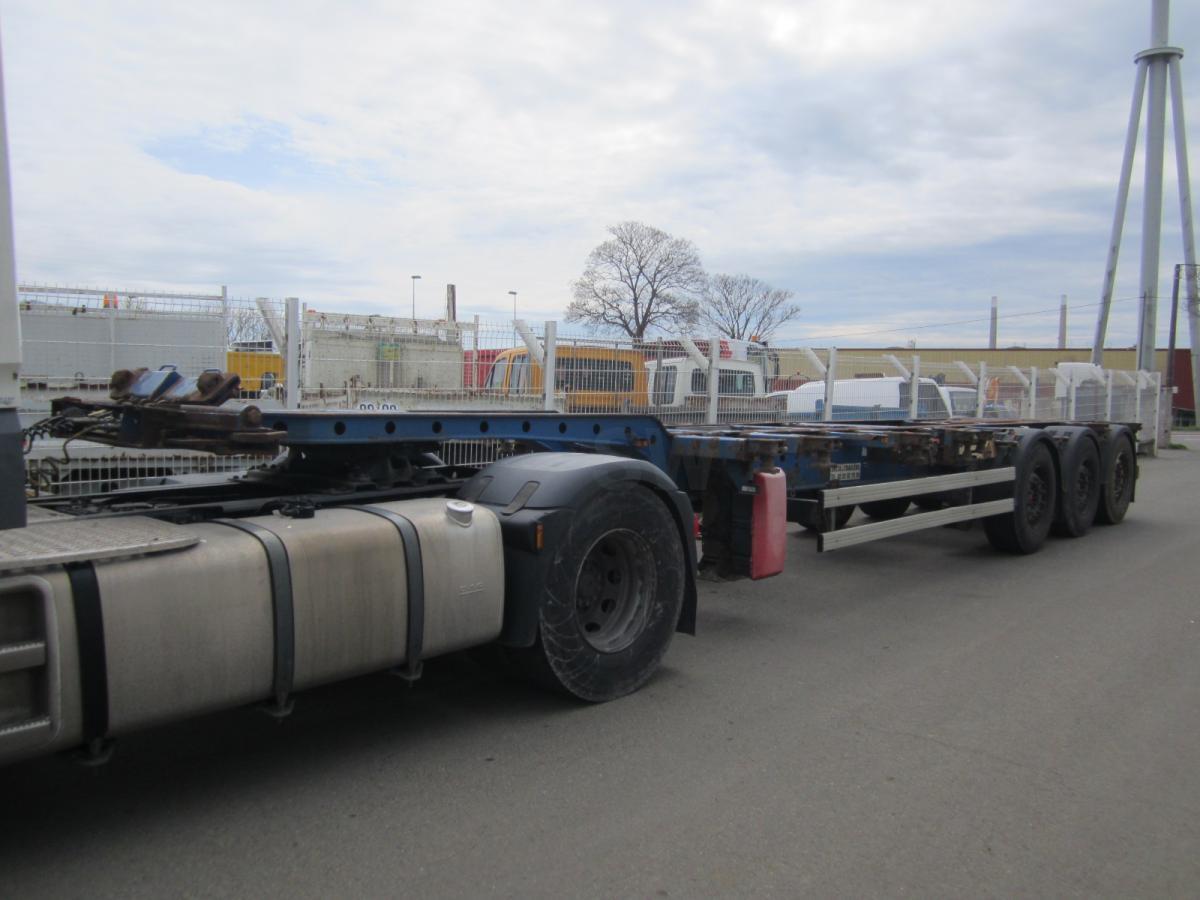 Krone - Semi-reboque transportador de contêineres/ Caixa móvel: foto 1 Krone - Semi-reboque transportador de contêineres/ Caixa móvel: foto 1