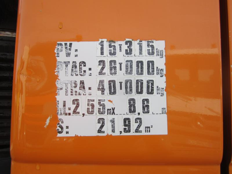 Camião basculante Mercedes Actros 2632: foto 12