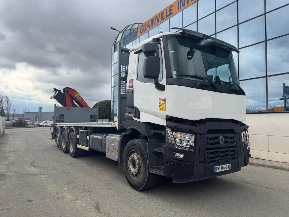 Renault Gamme C 480 DTI13 - Camião de caixa aberta/ Plataforma: foto 3 Renault Gamme C 480 DTI13 - Camião de caixa aberta/ Plataforma: foto 3