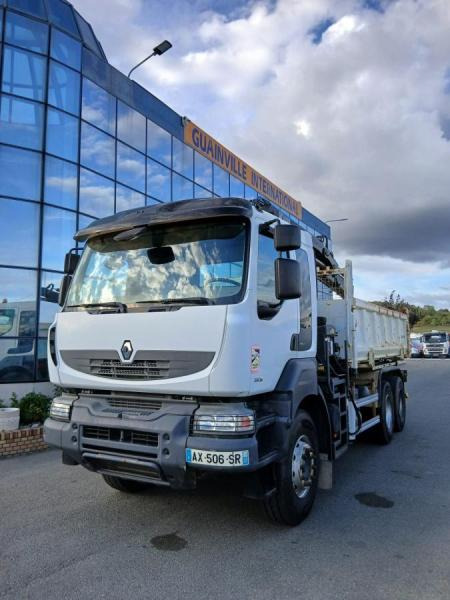 Renault Kerax 380 DXI - Camião basculante, Camião grua: foto 1 Renault Kerax 380 DXI - Camião basculante, Camião grua: foto 1