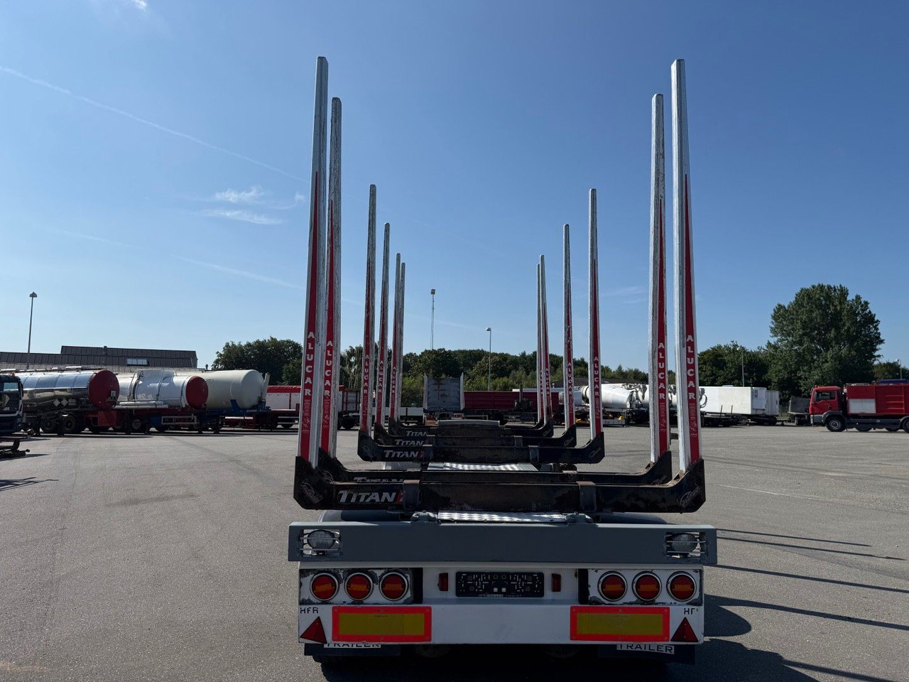 HFR 30 t. 4 axles Timber / Wood / Holz transport - Reboque transporte de madeira: foto 5 HFR 30 t. 4 axles Timber / Wood / Holz transport - Reboque transporte de madeira: foto 5