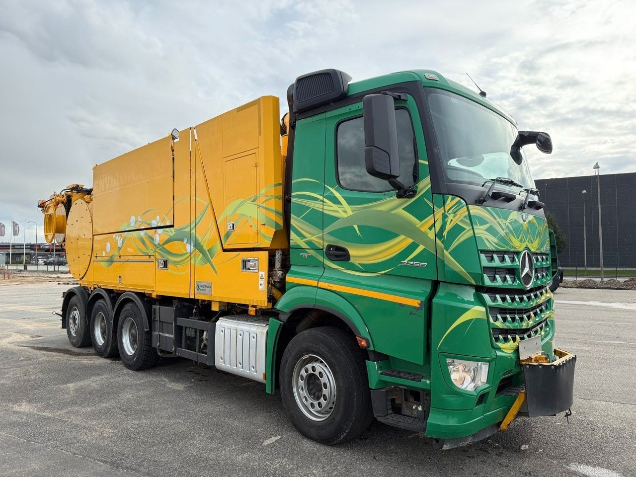 Mercedes-Benz 3258 RHD 8x4-4 Wiedemann Super 1000 Recycler - Caminhão limpa fossa: foto 1 Mercedes-Benz 3258 RHD 8x4-4 Wiedemann Super 1000 Recycler - Caminhão limpa fossa: foto 1