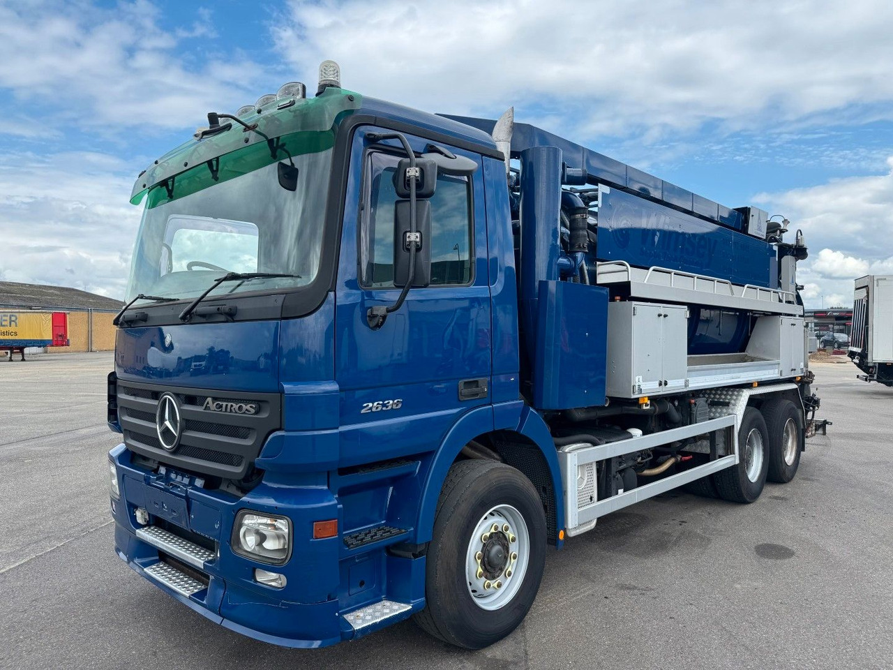 Mercedes-Benz Actros 2636 6x4 RHD Hvidtved Larsen Flexline 312 - Caminhão limpa fossa: foto 1 Mercedes-Benz Actros 2636 6x4 RHD Hvidtved Larsen Flexline 312 - Caminhão limpa fossa: foto 1