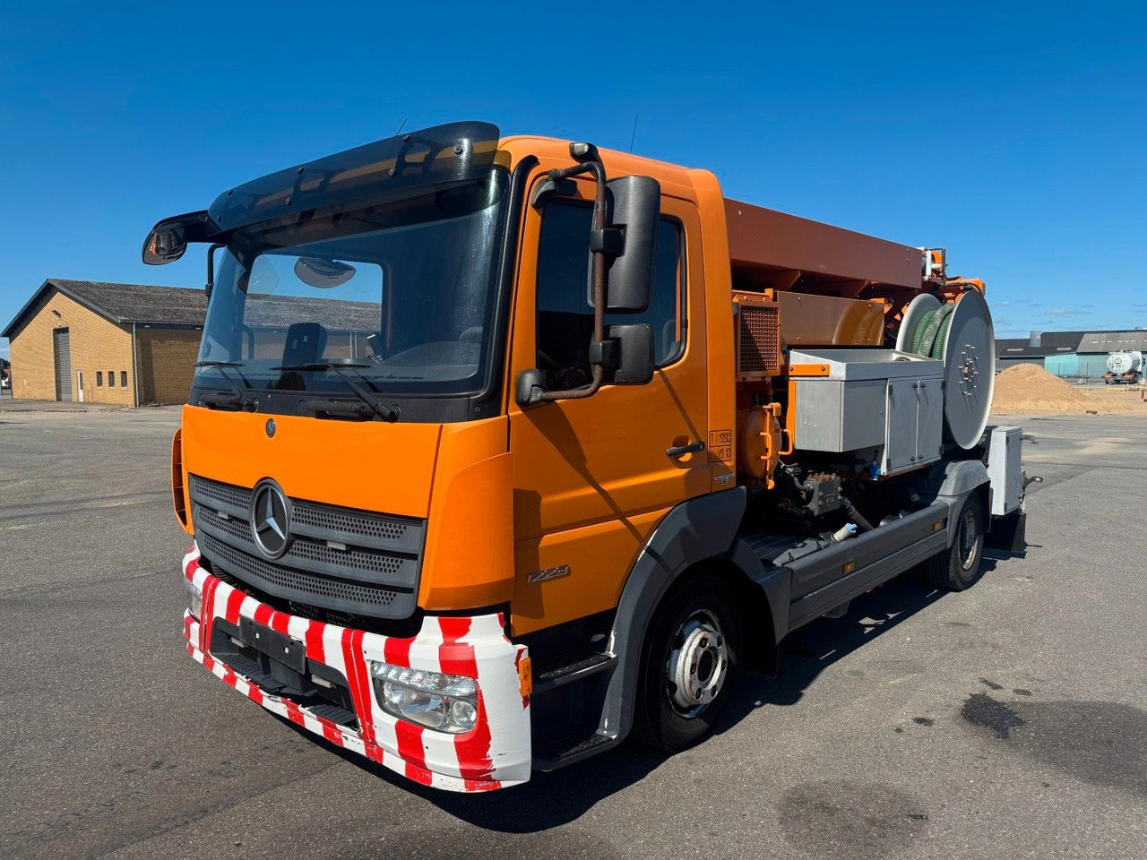 Mercedes-Benz Atego 1223 4x2 Euro 6 Cityflex 204 - Caminhão limpa fossa: foto 1 Mercedes-Benz Atego 1223 4x2 Euro 6 Cityflex 204 - Caminhão limpa fossa: foto 1